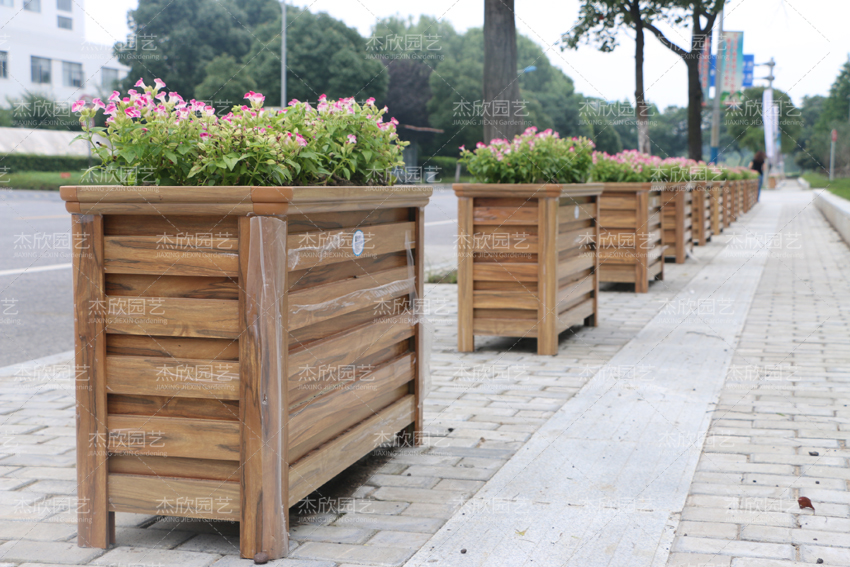 商業(yè)街裝飾，花箱怎么選？