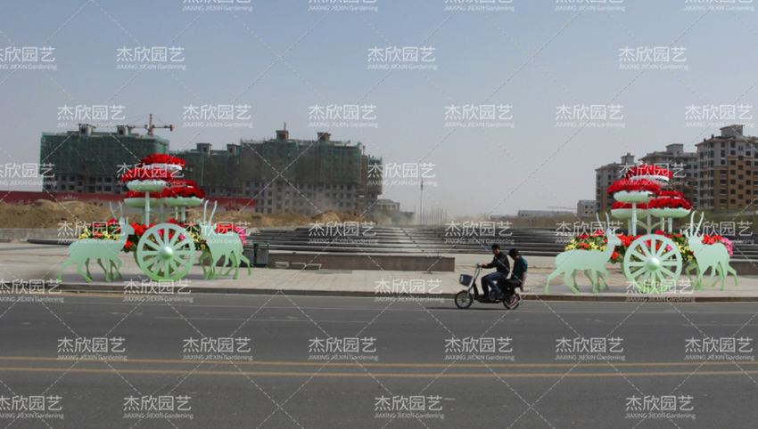 鐵藝花架——民族風