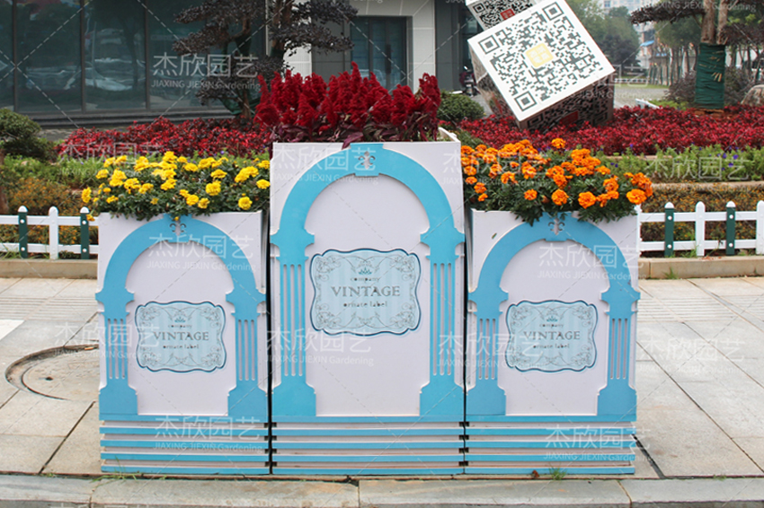 組合花箱在戶外使用得多嗎？