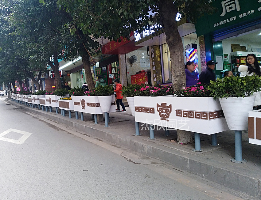 PVC花箱真的巨好看！