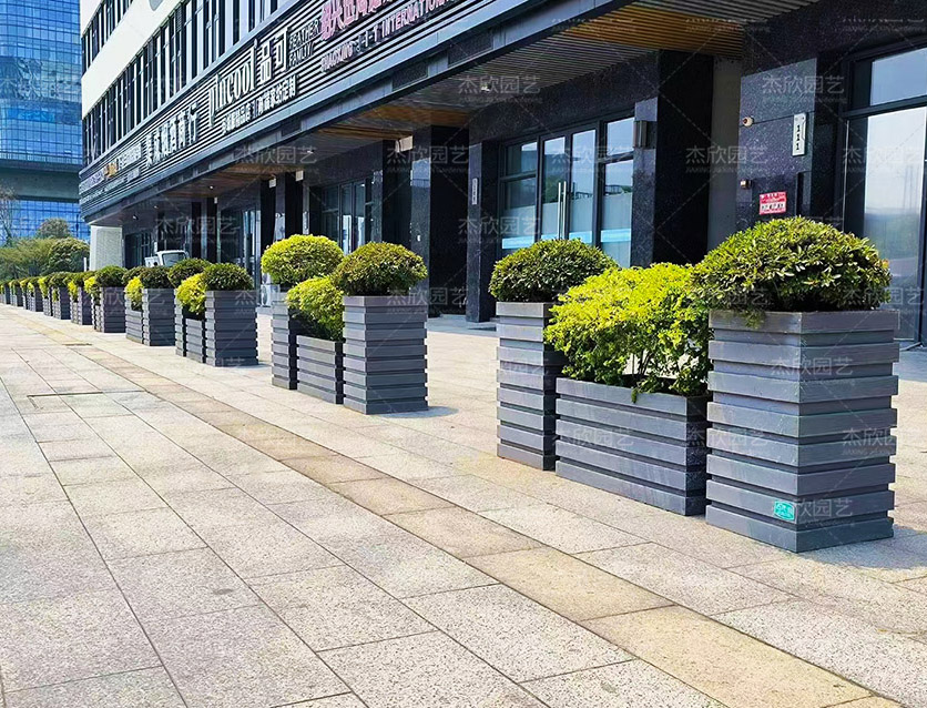 PVC花箱組合花箱定制花箱現(xiàn)代風(fēng)