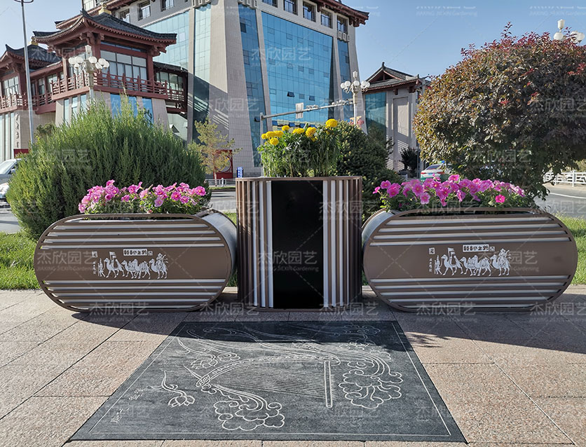 商業(yè)步行街花箱全國(guó)各地案例集合