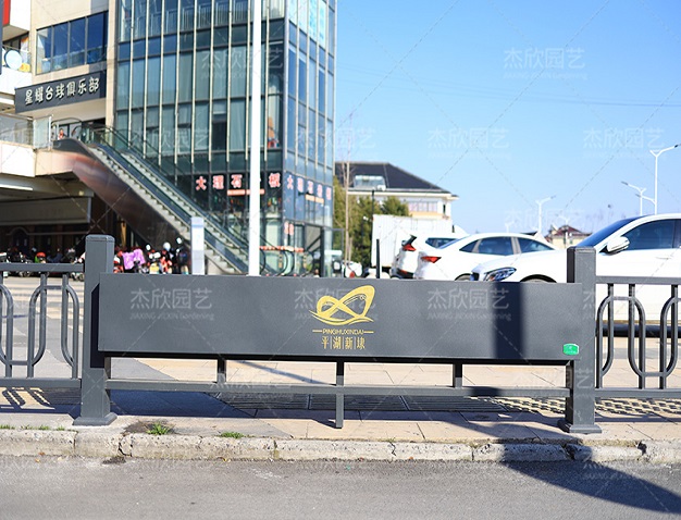 道路隔離花箱景觀花箱道路護欄浙江案例